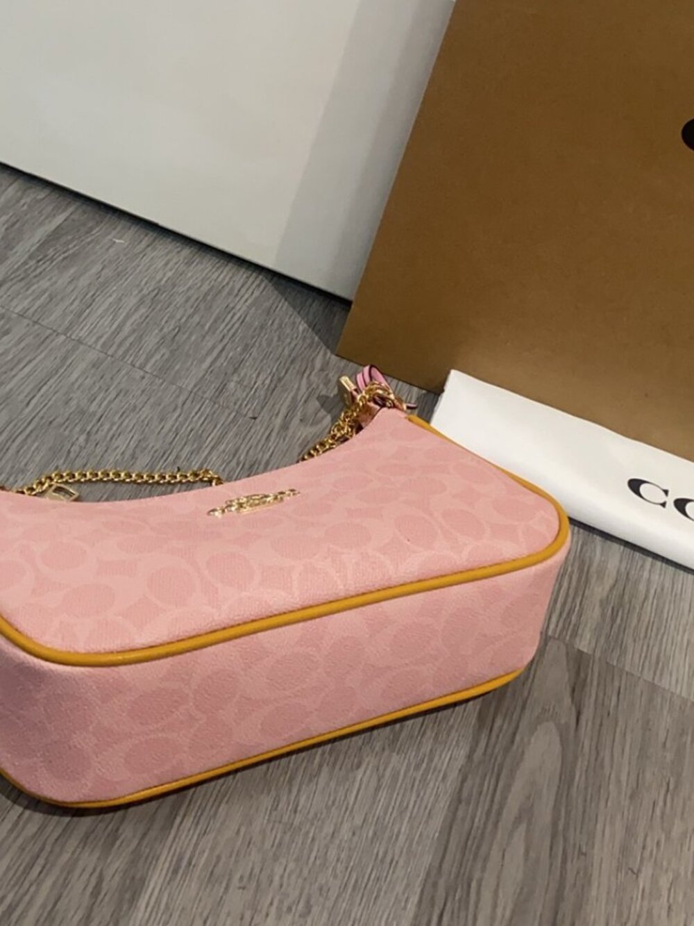 Teri Shoulder Bag In Signature Canvas With Charms - Picture 7 of 8